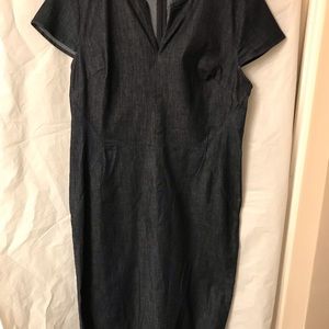 Banana Republic Denim sheath Dress, Sz-14